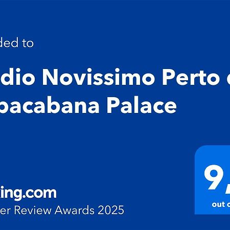 Studio Novissimo Perto Do Copacabana Palace Rio de Janeiro Extérieur photo